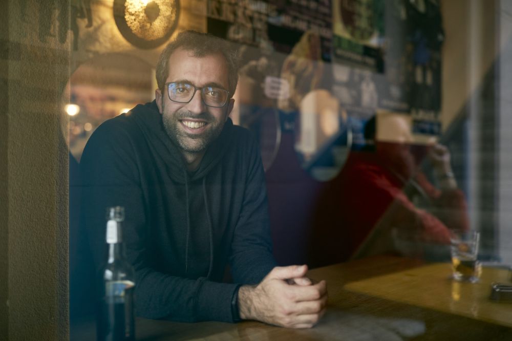 Raphael Schär-Sommer in der Galicia Bar in Olten