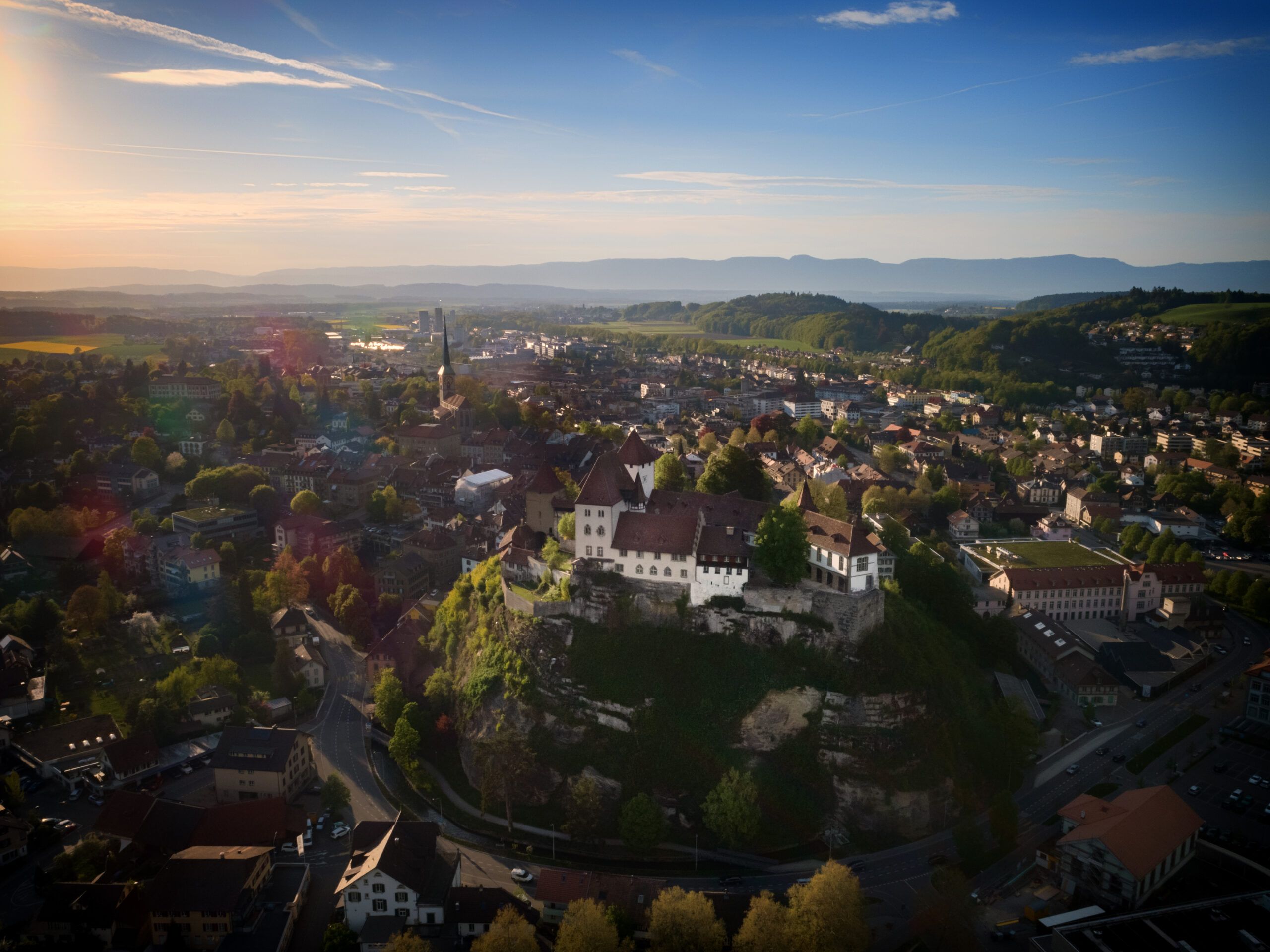 Burgdorf von oben